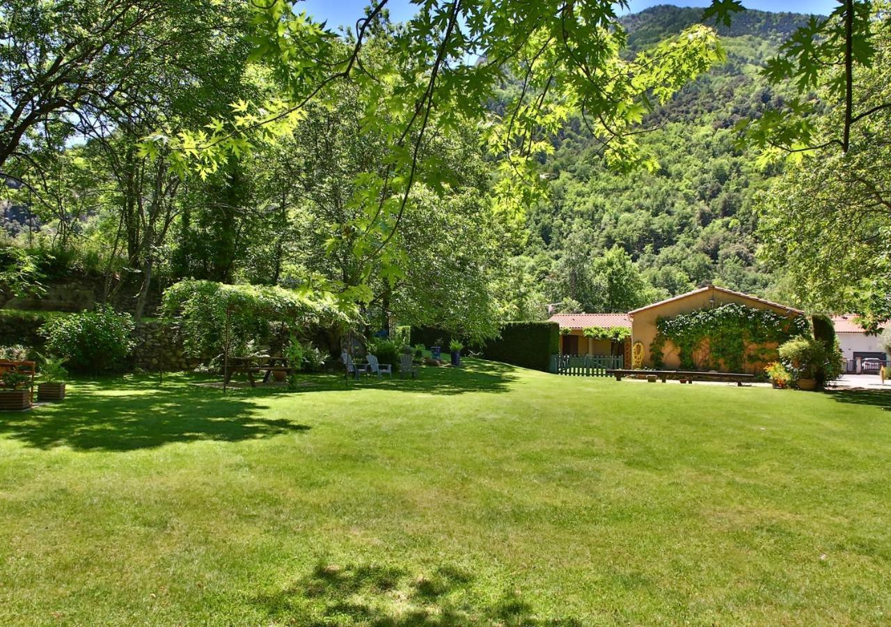 Beau Vallon - Gite Et Chambres D'Hotes Pyrenees-Mediterranee - Pays Catalan Sahorre Exteriör bild