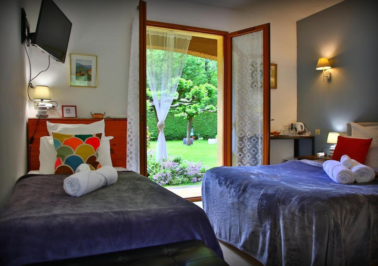 Beau Vallon - Gite Et Chambres D'Hotes Pyrenees-Mediterranee - Pays Catalan Sahorre Exteriör bild